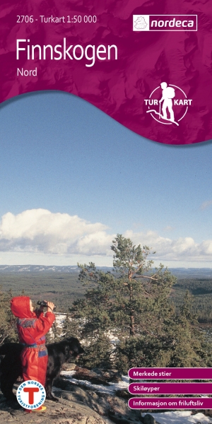 Wandelkaart 2706 -innskogen Nord- Hedmark - Nordeca AS