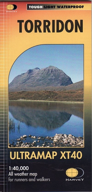Wandelkaart XT40 Torridon Highlands - Harvey Utramaps