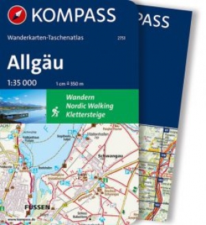 Wandelkaart 2751 Allgäu- pocket atlas - Kompass