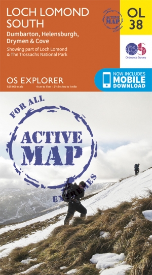 Wandelkaart OL38 Loch Lomond South & Dumbarton - OSI