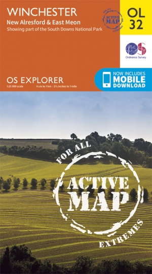 Wandelkaart OL32 Winchester & New Alresford - OSI