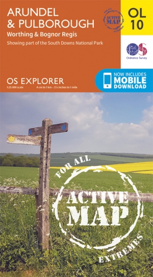 Wandelkaart OL3 Meon Valley Portsmouth & Gosport - OSI
