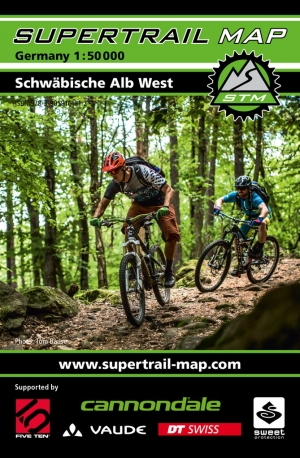 Fietskaart 41 Schwäbische Alb West - Outkomm