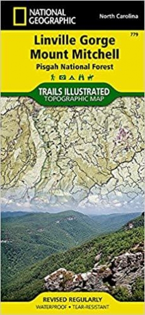 Wandelkaart 779 Linville Gorge & Mt. Mitchell - Nat Geo