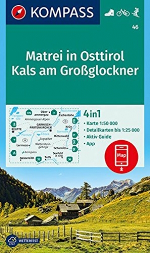 Wandelkaart 46 Matrei in Osttirol & Kals - Kompass