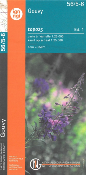 TOPO Wandelkaart 56/5-6 Gouvy - NGI