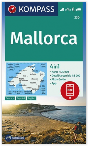 Wandelkaart 230 Mallorca - Kompass