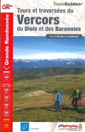 Wandelgids GR9 Tours & Traversées du Vercors - FFR