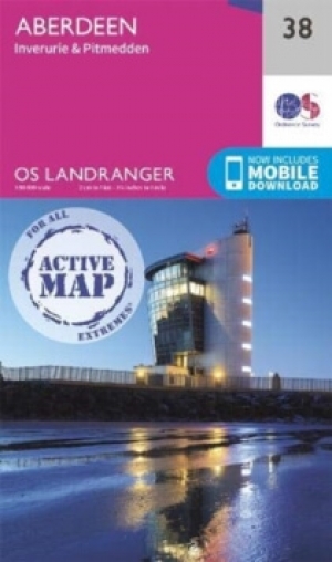 Wandelkaart 38 Aberdeen- Schotland - OSI
