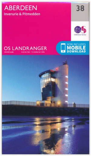 Wandelkaart 38 Aberdeen- Schotland - OSI