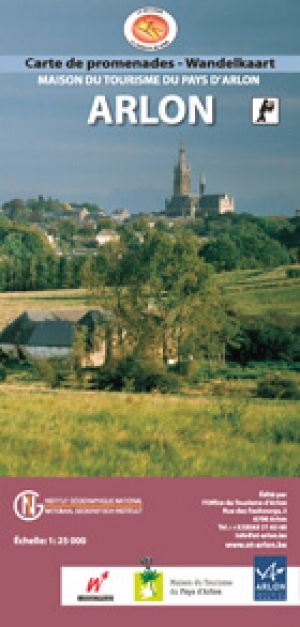 Wandelkaart Arlon - Luxemburg - NGI