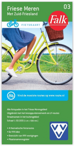 Fietskaart 03 Friese Meren met Zuid-Friesland - Falk