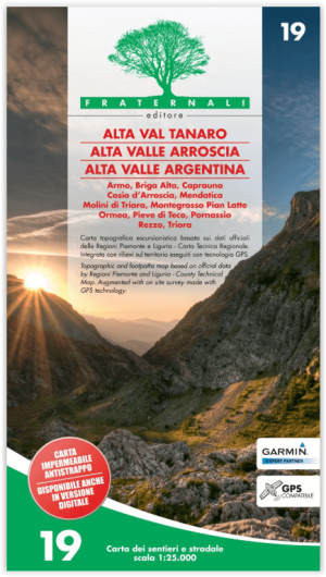 Wandelkaart 19 Alta Valle Tanaro & Alta Valle Arroscia