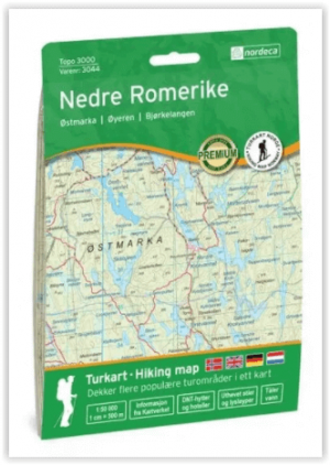 Wandelkaart 3044 Nedre Romerike - Nordeca AS