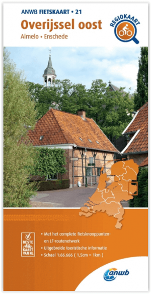 Fietskaart 015 Drenthe Oost met Emmen - Anwb
