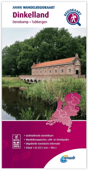 Wandelregiokaart 016 - Dinkelland- Twente - Anwb