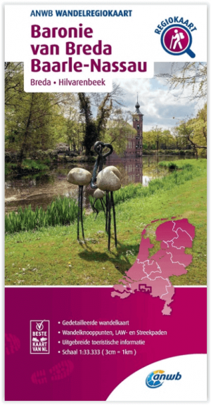 Wandelregiokaart 006 - Baronie van Breda - Baarle Nassau - Anwb