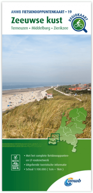 Fietsknooppuntenkaart 019 NL Zweeuwse kust - Anwb