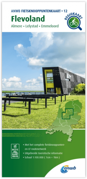 Fietsknooppuntenkaart 012 NL Flevoland - Anwb