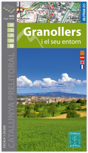 Wandelkaart 57 Granollers - Ed. Alpina