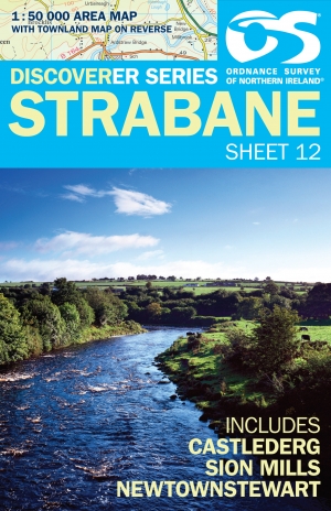 Wandelkaart 12 Strabane N. Ireland - OSNI