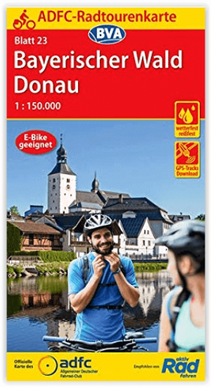 Fietskaart 23 Bayerischer Wald & Donau - BVA-Bikemedia