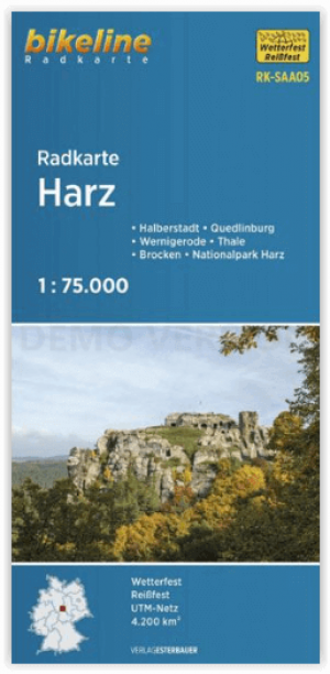 Fietstourkaart Harz - Estenbauer