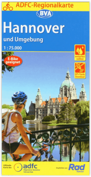Fietskaart Hannover & omgeving - BVA-Bikemedia
