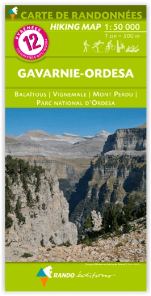 Wandelkaart 12 Gavarnie en Ordesa PN - Rando