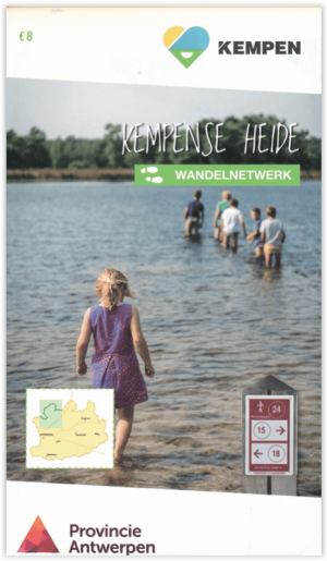 Wandelkaart - Kempense Heide wandelnetwerk - Toerisme Antwerpen