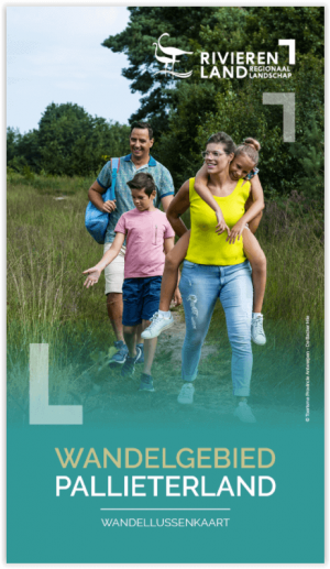 Wandelkaart Palieterland wandelgebied - Toerisme Antwerpen