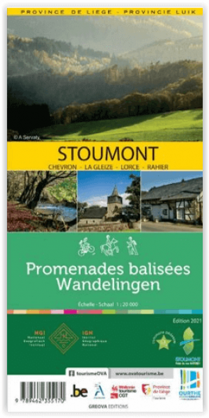 Wandelkaart Stoumont - NGI