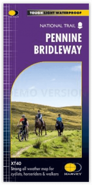 Wandelkaart Pennine Bridleway - Harvey Maps