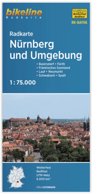 Fietstourkaart Nürnberg & umg. - Estenbauer