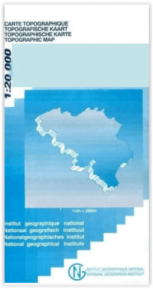 TOPO Wandelkaart 39/1-2 Rebecq - Tubize - NGI