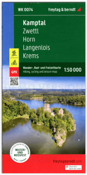 Wandelkaart Kamptal - Freytag & Berndt