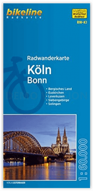 Fietstourkaart Keulen/Cologne & Bonn - Estenbauer