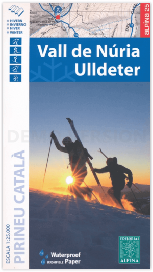Wandelkaart Vall de Nuria - Ulldeter - Ed. Alpina