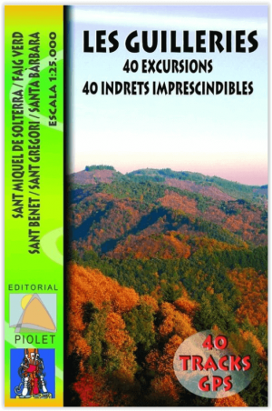 Wandelkaart 260 les Guilleries - Editorial Piolet