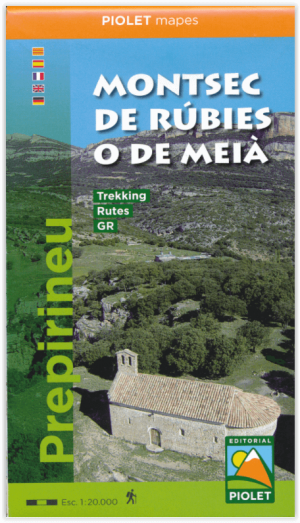 Wandelkaart 340 Montsec d'Ares i Montsec de Rúbies - Ed. Piolet