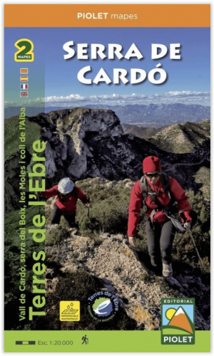Wandelkaart 380 Serra de Cardó - Editorial Piolet