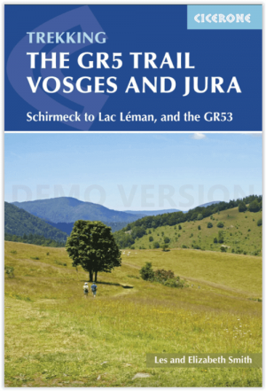 Wandelgids GR5 Trail Vosges and Jura - Cicerone
