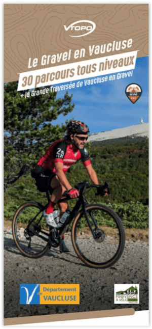 Fietskaart Le Gravel en Vaucluse - Vtopo