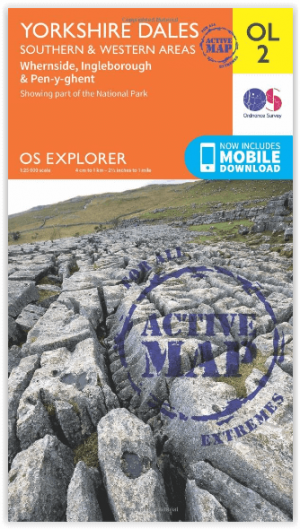Wandelkaart OL2 - Yorkshire Dales- Southern & Western Areas - OSI