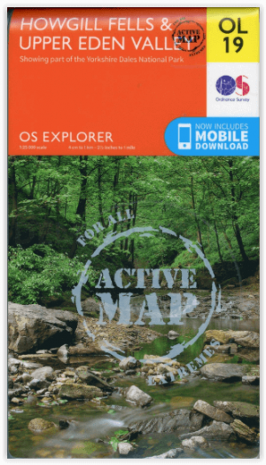 Wandelkaart OL19 - Howgill Fells and Upper Eden Valley - OSI