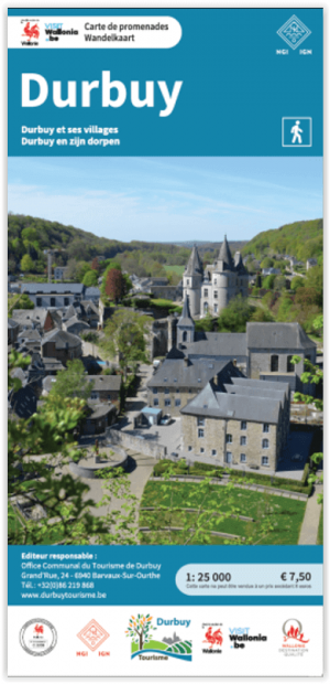 Wandelkaart Durbuy - NGI