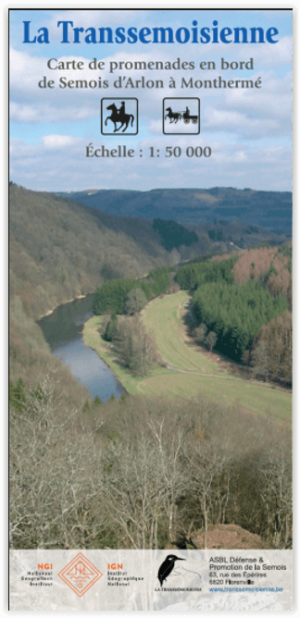 Wandelkaart La Transsemoisiènne - NGI