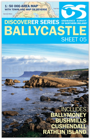 Wandelkaart 05 Discoverer Ballycastle - Discoverer series - OSNI
