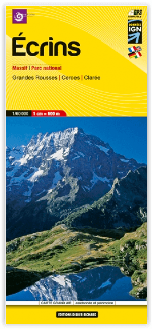 Wandelkaart 05 Ecrins Massif - Didier Richard