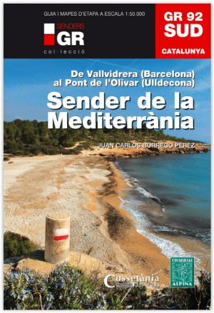 Wandelkaart Sender de la Mediterrania GR92 Catalunya - Alpina